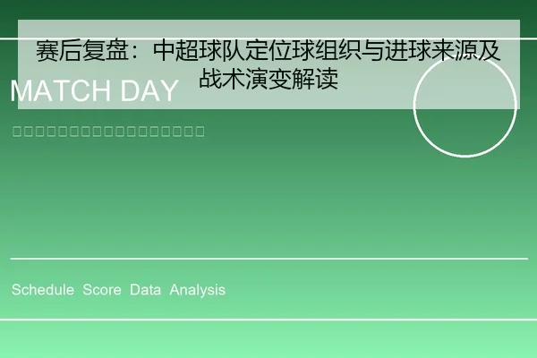 赛后复盘：中超球队定位球组织与进球来源及战术演变解读